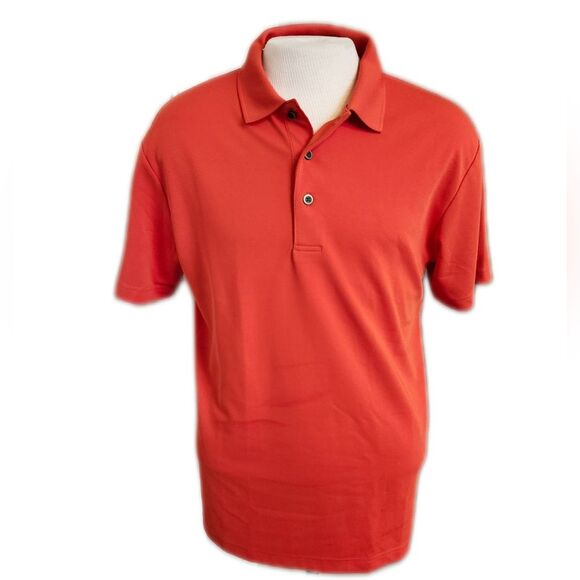 Grand Slam Performance orange polo top - Medium - Picture 1 of 4